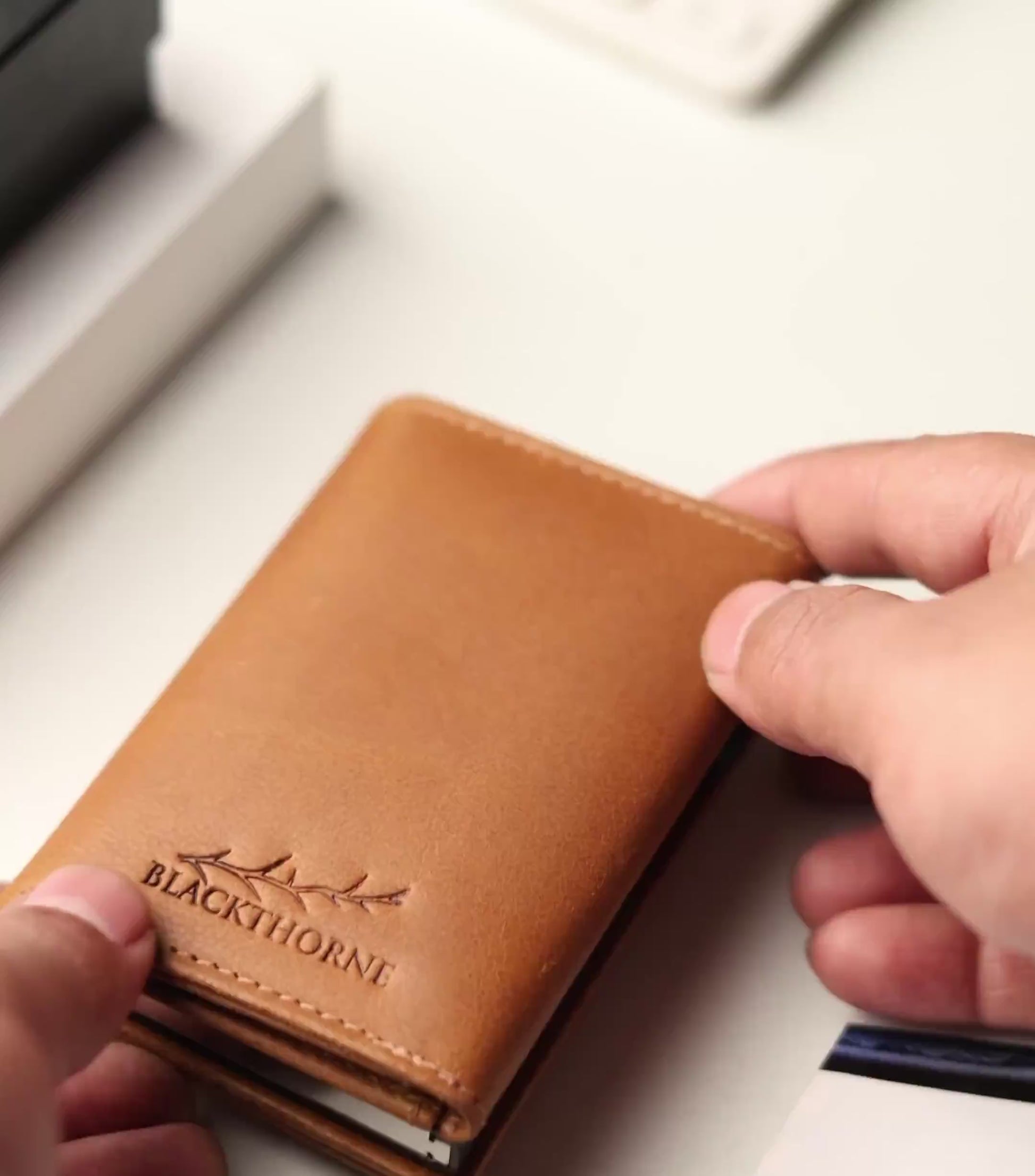Titan - RFID Protected Cardholder Wallet (TAN)